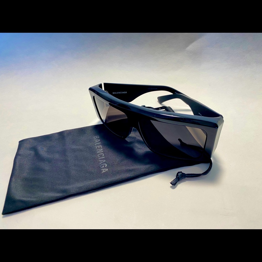 Balenciaga Square frame acetate sunglasses
